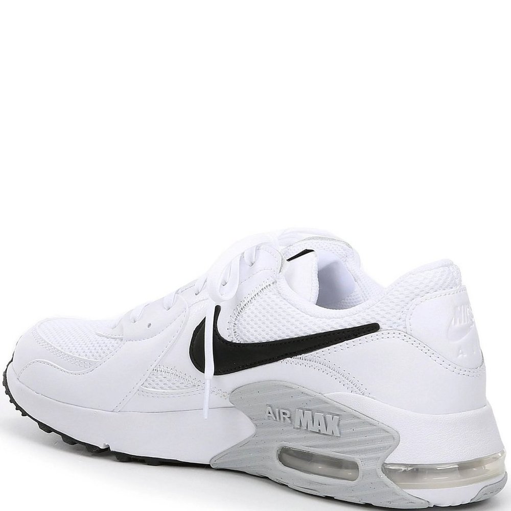 Nike Air Max White Black Athletic Shoes